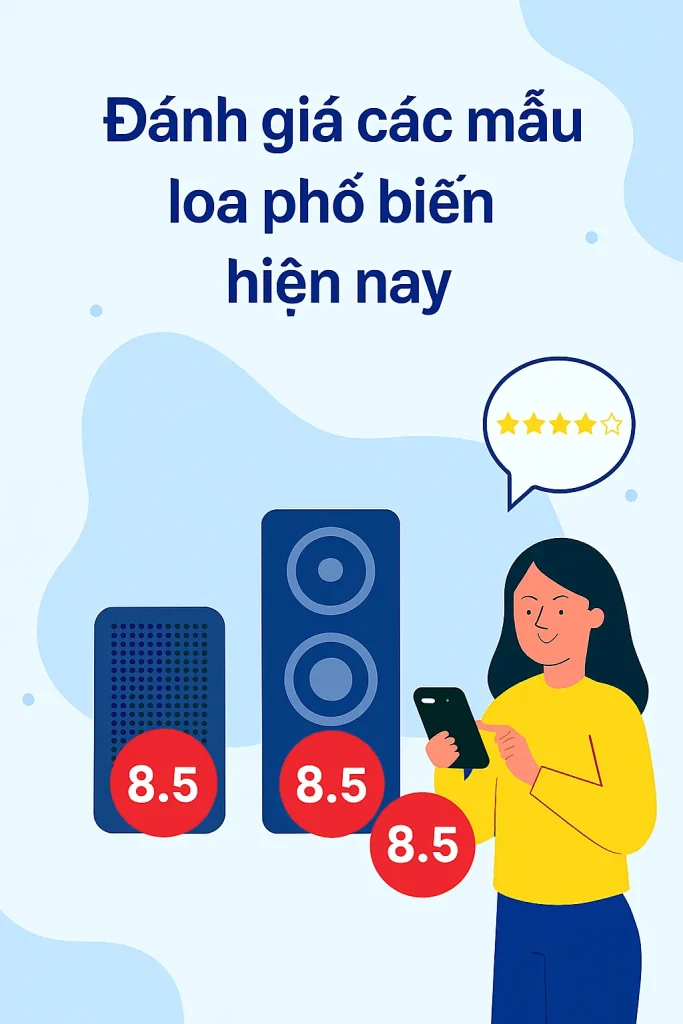 🔊 Đánh giá các mẫu loa phổ biến hiện nay – Nên mua loa nào tốt nhất 2025?