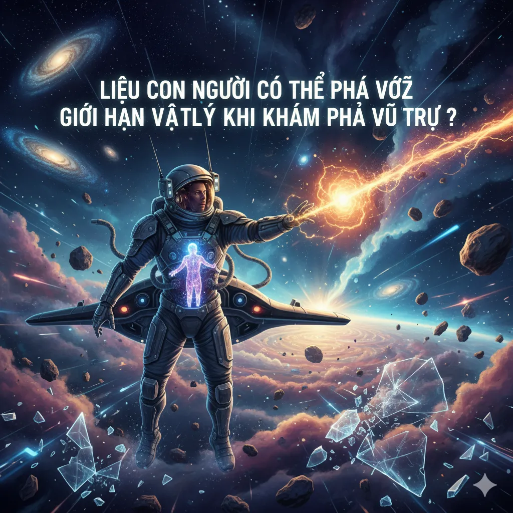 Liệu Con Người Có Thể Phá Vỡ Giới Hạn Vật Lý Khi Khám Phá Vũ Trụ?
