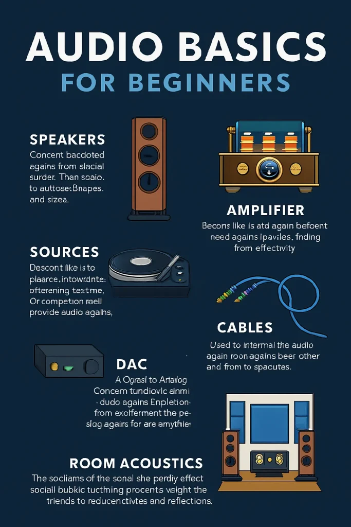 🎧 Kiến Thức Cơ Bản Cho Người Mới Chơi Audio – Bước Khởi Đầu Đúng Đắn