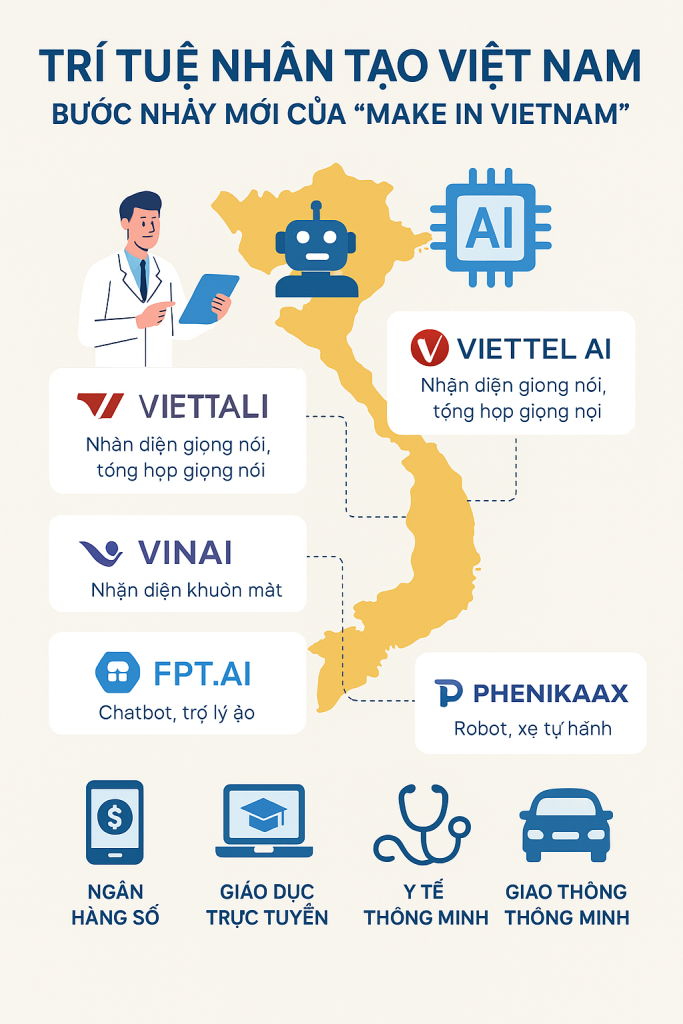Trí tuệ nhân tạo Việt Nam: Bước nhảy mới của “Make in Vietnam”