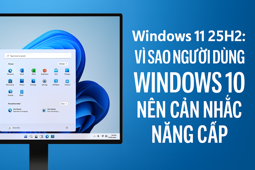Windows 11 25H2: Vì sao người dùng Windows 10 nên cân nhắc nâng cấp?