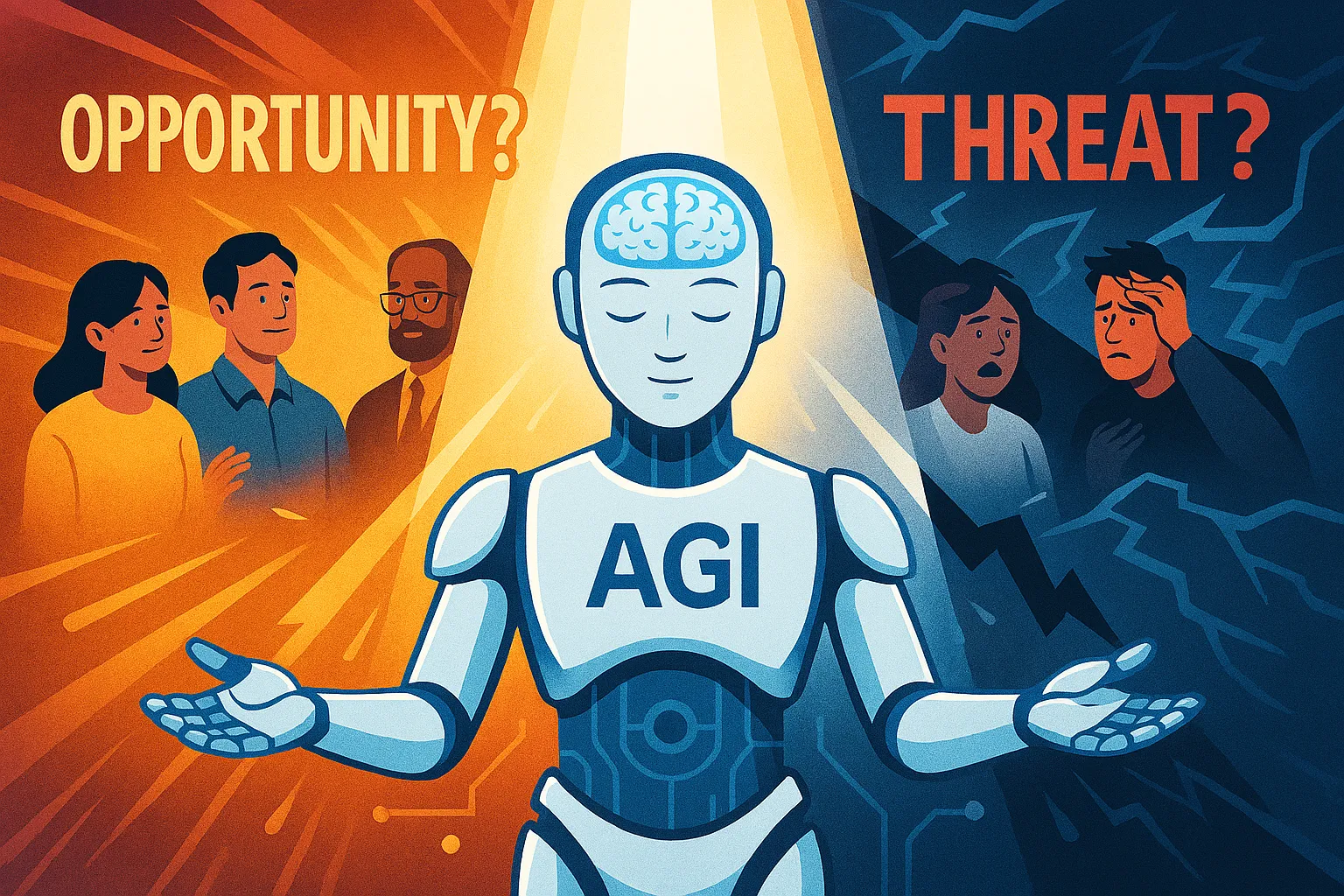 🧠 AGI là gì – Mối đe dọa hay cơ hội của nhân loại?