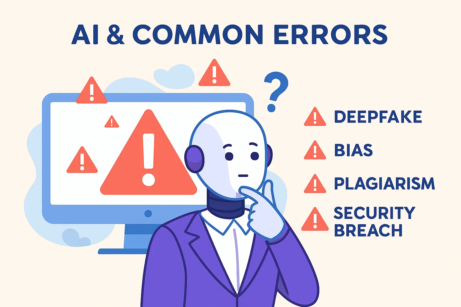 🤖 AI và Những Lỗi Thường Gặp: Hiểu Đúng để Ứng Dụng Hiệu Quả
