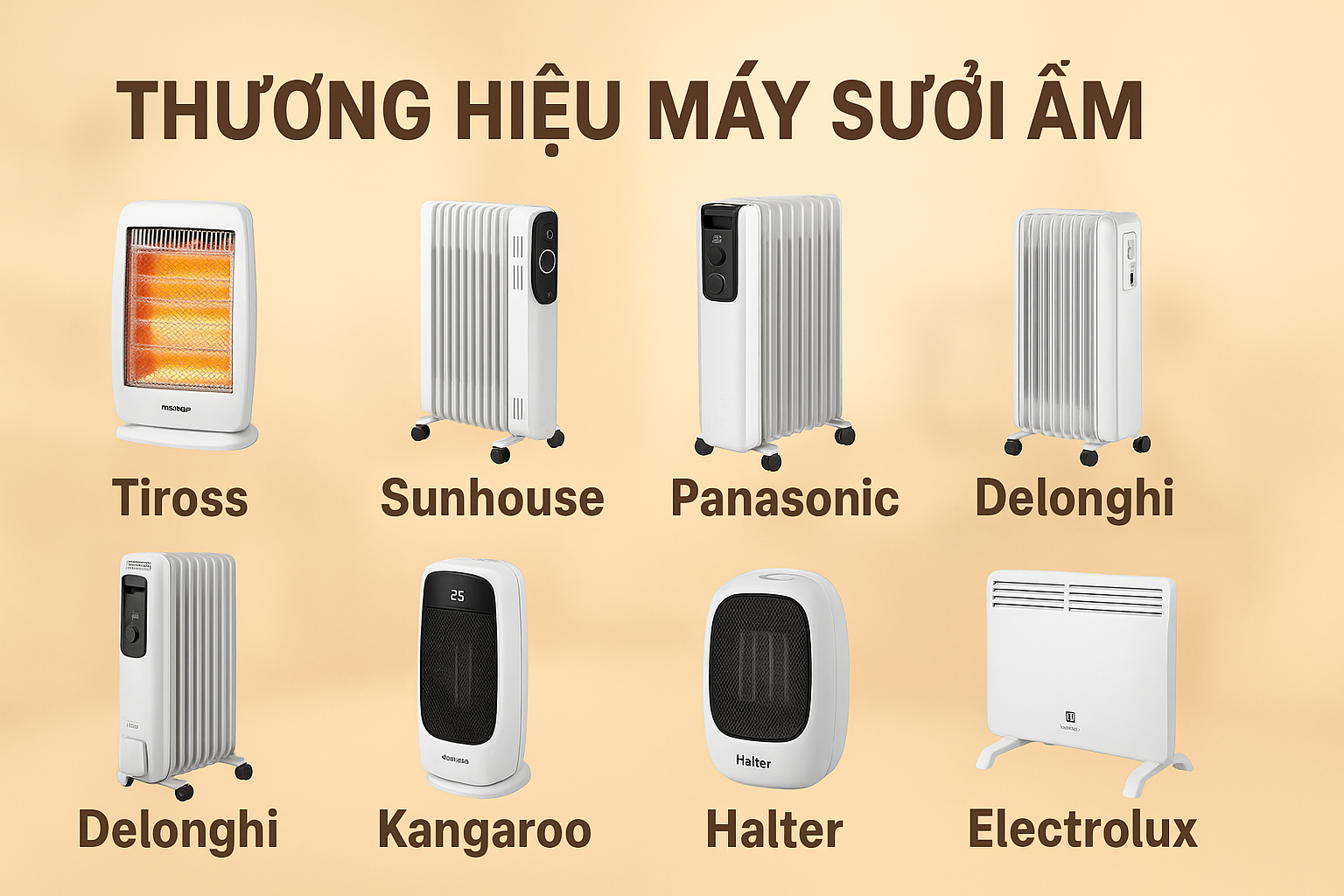🏠 Điểm danh các thương hiệu máy sưởi ấm uy tín trên thị trường hiện nay
