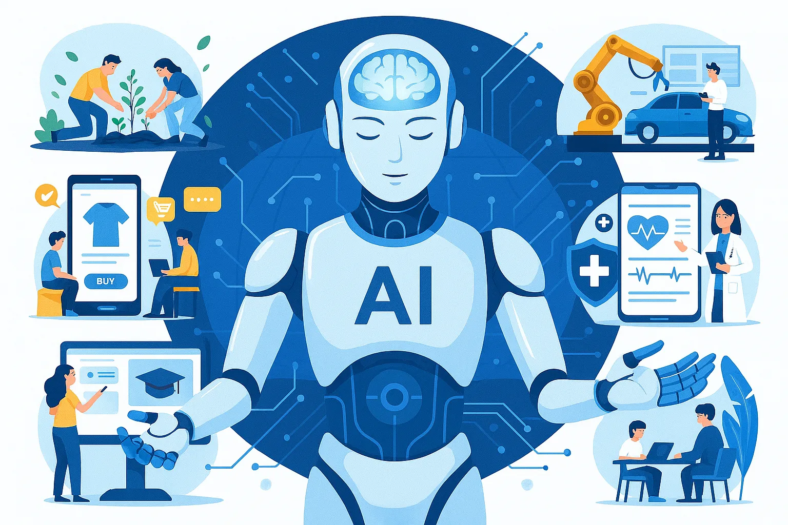 🧠 Trí tuệ nhân tạo (AI) đang thay đổi thế giới thế nào?