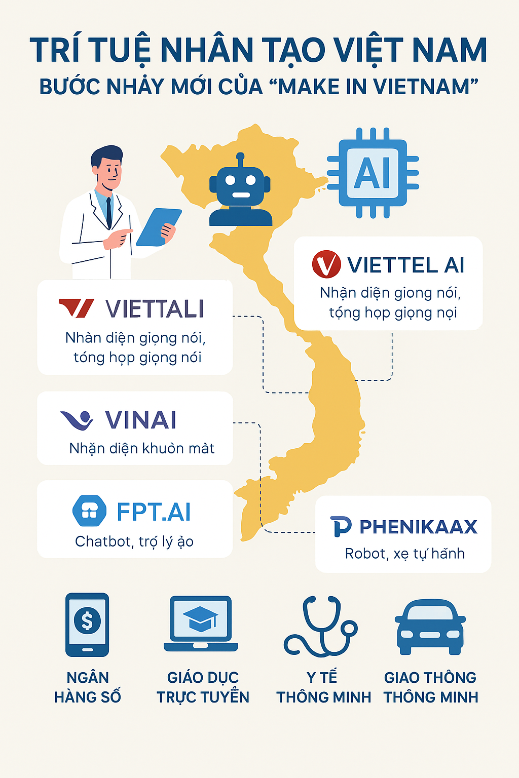 Trí tuệ nhân tạo Việt Nam: Bước nhảy mới của “Make in Vietnam”